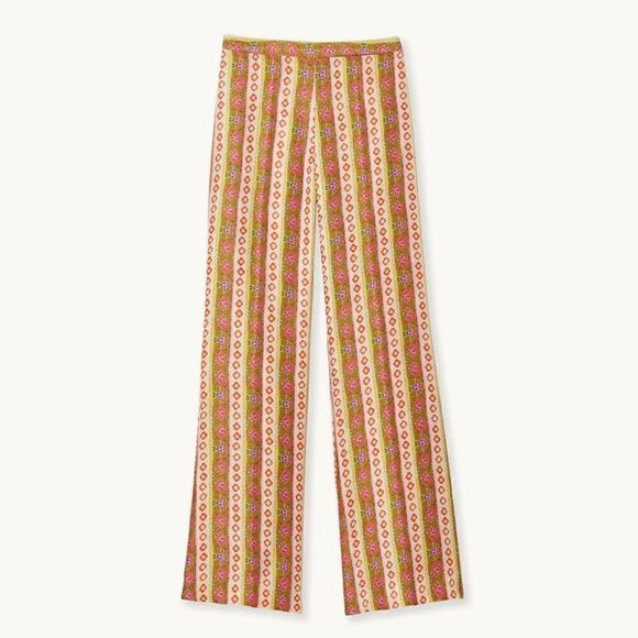 SANDRO
graphic-print stripe flared trousers - Picture 4 of 11